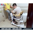 Xe lăn hai cánh nâng hạ bệnh nhân
